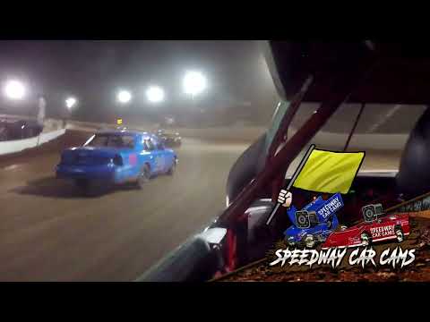 #10E Brandon Emerson - Crown Vic - Lake Cumberland Speedway 8-23-25 - Incar - dirt track racing video image