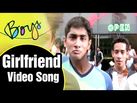 Girlfriend Video Song | Boys Tamil Movie | Siddharth | Genelia | Bharath | Shankar | AR Rahman - UCd460WUL4835Jd7OCEKfUcA