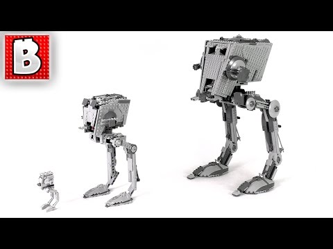 Giant Lego Star Wars AT-ST  Set 10174 | Re-Build Time Lapse Review - UCrhb3SP2lZBgguLHIWWuHOQ