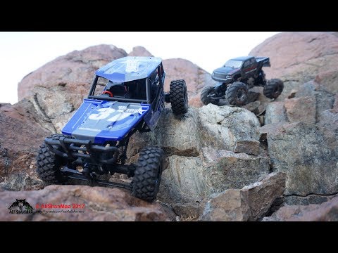 QX4 and Devastator Micro Electric RC Rock Crawlers on Rocky Trail - UCsFctXdFnbeoKpLefdEloEQ