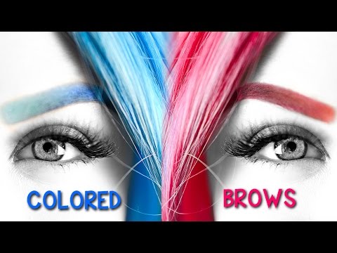 1 Minute Makeup Tutorial: Ombre Colored Brows - UCoziFm3M4sHDq1kkx0UwtRw