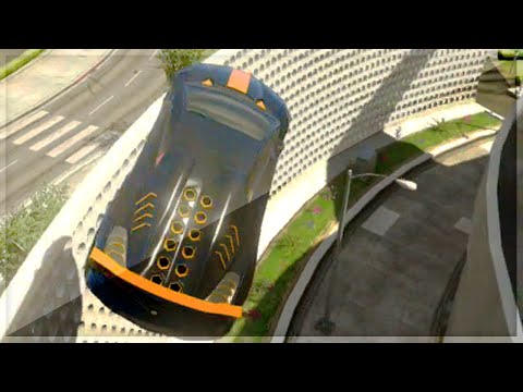 Garage To Garage Wallride Stunt (GTA 5 Funny Moments) - UCfLuMSIDmeWRYpuCQL0OJ6A