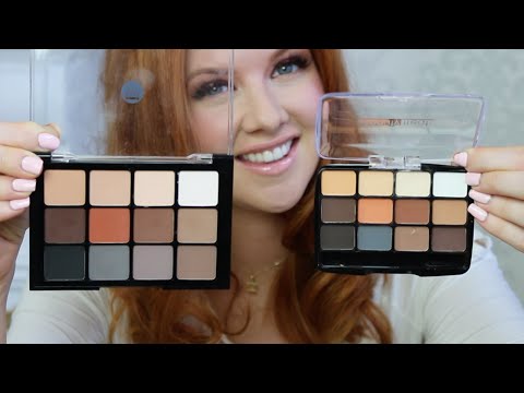 Cheap Drugstore Makeup Dupes | $2 BeautyTreats VS. $80 Viseart - UCwQ48S6LdJVdGUM27M0oy4w