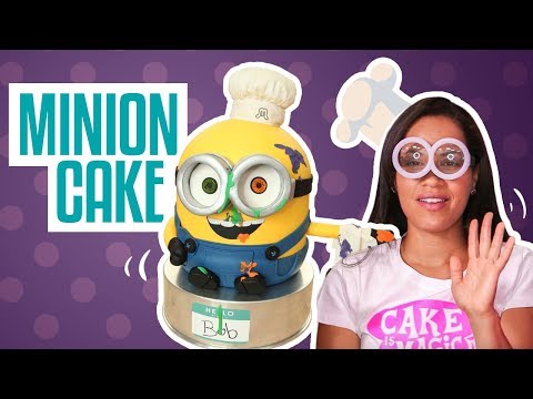 How To Make a BOB THE MINION from Despicable Me out of CAKE | Yolanda Gampp | How To Cake It - UCvM1hVcRJmVWDtATYarC0KA