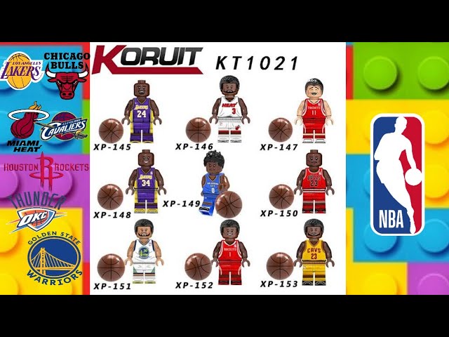 Lego Unveils NBA Players