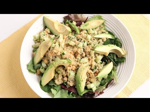 Quinoa & Avocado Salad Recipe - Laura Vitale - Laura in the Kitchen Episode 945 - UCNbngWUqL2eqRw12yAwcICg