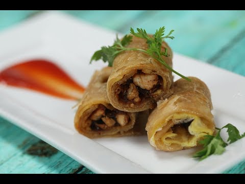 How To Make Chicken Kathi Roll || Amrita Raichand - UCsmpRzS2bqtQhU2VXGadr_g