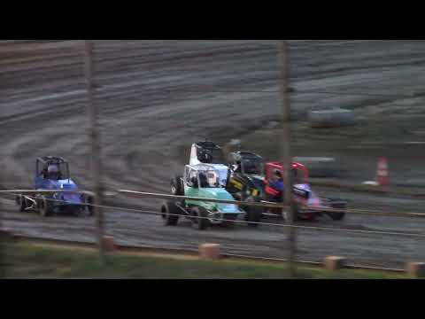 Hummingbird Speedway (8-20-22): Young Guns Jr Sprint Feature - dirt track racing video image