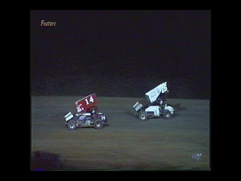 Auto Value Super Sprints - Crystal Motor Speedway 7.24.1999 - dirt track racing video image