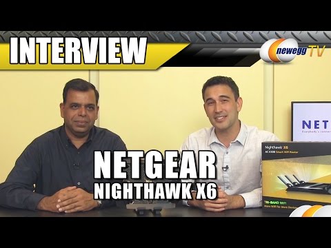Netgear Nighthawk X6 R800 Smart Wi-Fi Router Interview - Newegg TV - UCJ1rSlahM7TYWGxEscL0g7Q