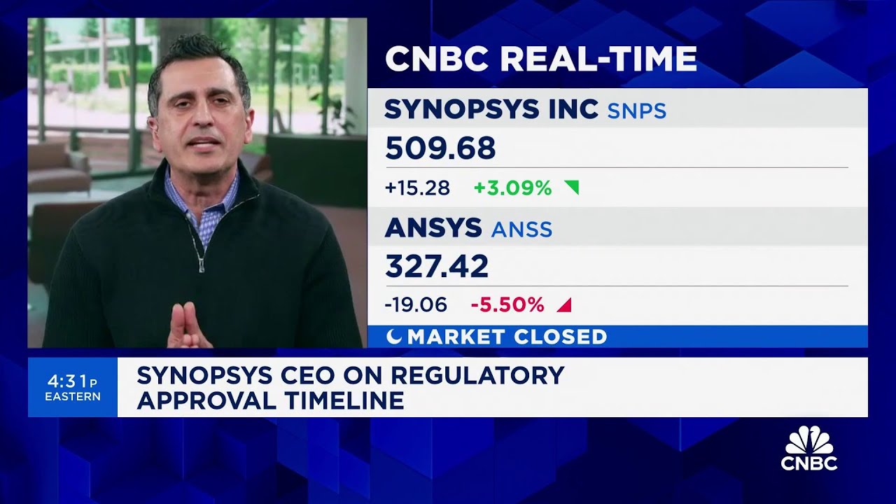 Synopsys CEO talks $35 billion Ansys deal