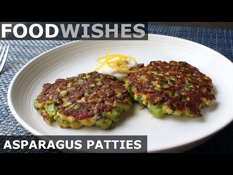 Fresh Asparagus Patties - Food Wishes - UCRIZtPl9nb9RiXc9btSTQNw