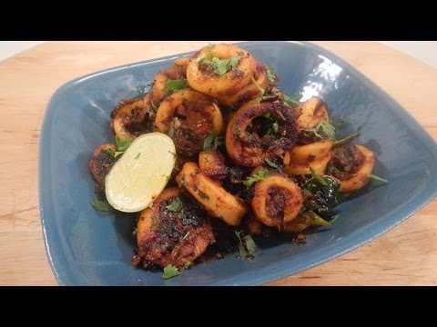 Squid Masala | Sanjeev Kapoor Khazana - UCmoX4QULJ9MB00xW4coMiOw