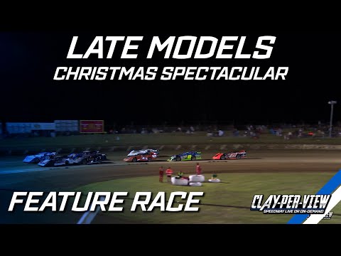 Late Models | Christmas Spectacular - Hobart - 14th Dec 2024 | Clay-Per-View - dirt track racing video image