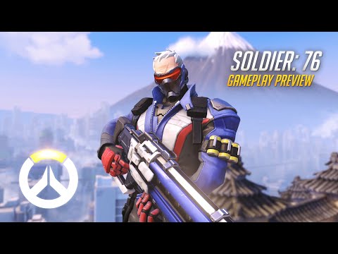 Soldier: 76 Gameplay Preview | Overwatch | 1080p HD, 60 FPS - UClOf1XXinvZsy4wKPAkro2A