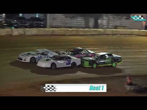 Hattiesburg Speedway Pure Stock Heats from night 1, filmed on March 4, 2022 - dirt track racing video image