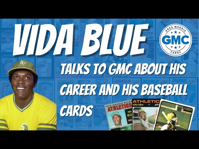 The Vida Blue Baseball Card is a Must-Have for Any Collection