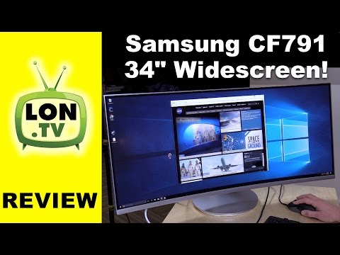 Samsung CF791 34-Inch Curved Widescreen Monitor Review - AMD FreeSync - UCymYq4Piq0BrhnM18aQzTlg