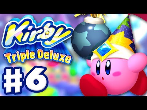 Kirby Triple Deluxe - Gameplay Walkthrough Part 6 - Level 6 Royal Road (Nintendo 3DS) - UCzNhowpzT4AwyIW7Unk_B5Q