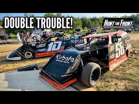 Three Wrecks and Two Flat Tires… Jonathan and Joseph Go Local Racing - dirt track racing video image