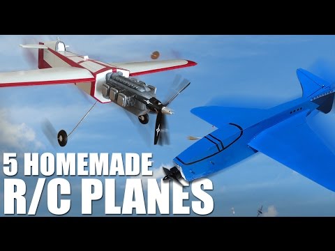 5 Incredible Homemade RC Planes | Flite Test - UC9zTuyWffK9ckEz1216noAw