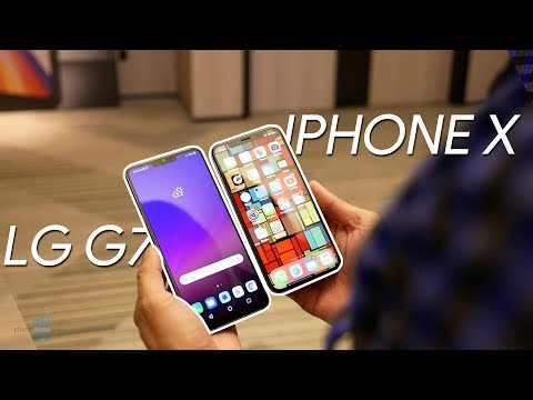 LG G7 ThinQ vs Apple iPhone X: first look - UCwPRdjbrlqTjWOl7ig9JLHg