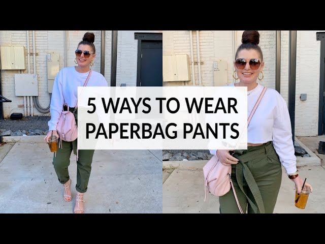 What Shoes to Wear With Paper Bag Pants | Footwearly