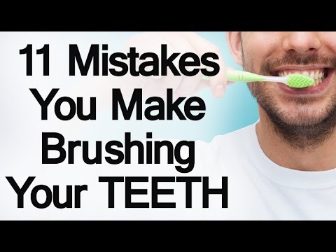 11 Mistakes You Make Brushing Your Teeth | Develop Proper Tooth Care Habits - UCmRfQHc3U4fV1-i8Ry1HmtA