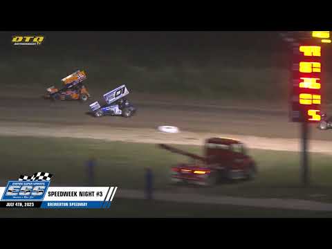 Brewerton Speedway | Empire Super Sprint Feature | 7/4/25 - dirt track racing video image