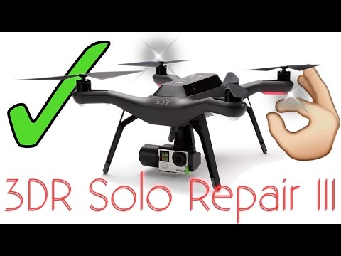 Crashed High End Quadcopter repair - 3DR Solo - Part 3 - UC1O0jDlG51N3jGf6_9t-9mw