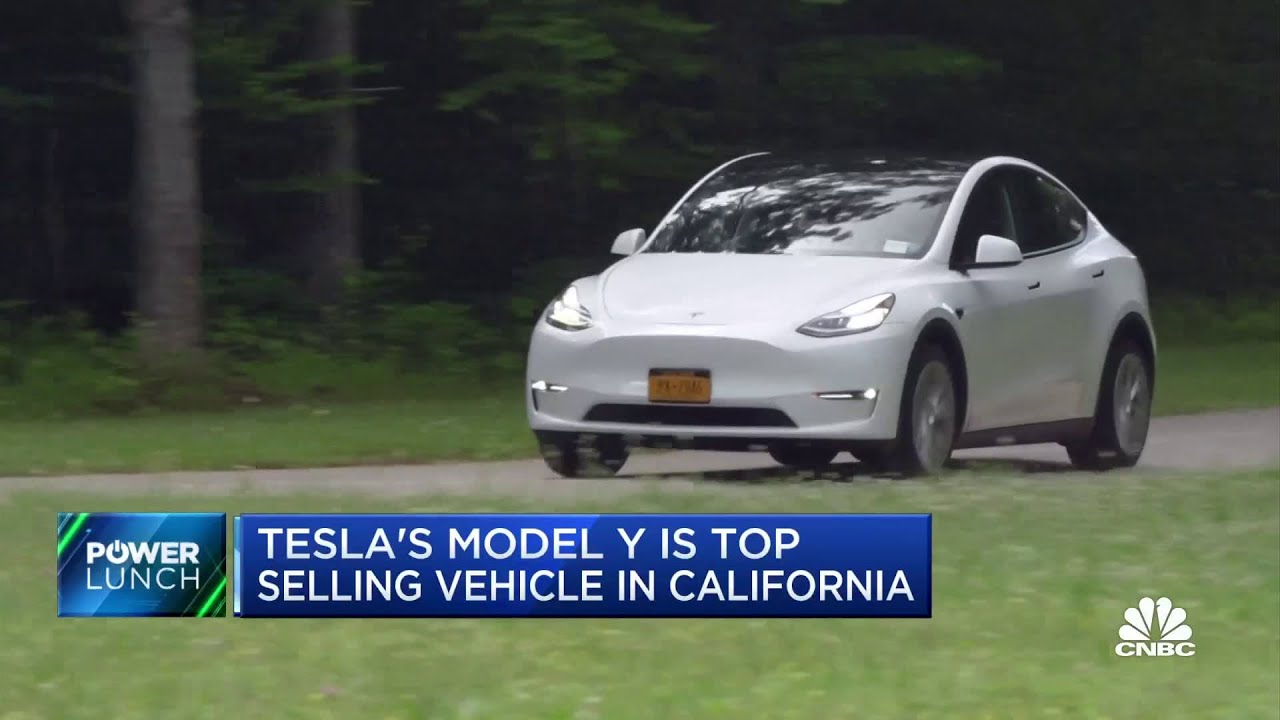 Tesla’s Model Y now California’s top-selling vehicle