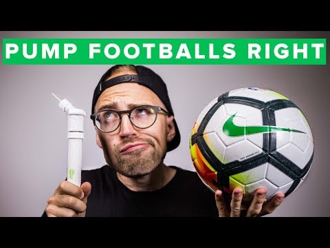 HOW TO PUMP YOUR FOOTBALL - get the right ball pressure | Unisport Uncut 43 - UC5SQGzkWyQSW_fe-URgq7xw