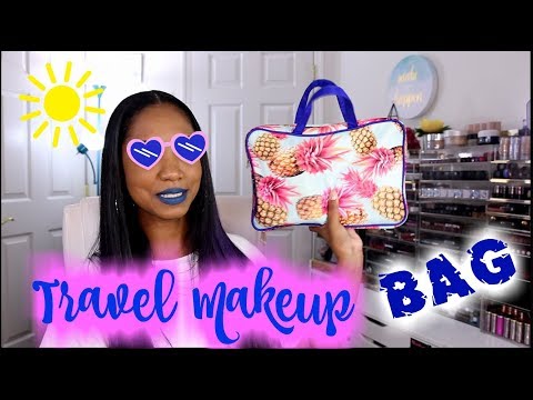 ☀ Travel Makeup Bag ☀ SIMPLE Essential Makeup to Pack for VACATION - UCPWE8QVTHPLqYaCOuqWNvIw