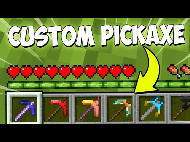 How To Make A Pickaxe In Minecraft (All Types)