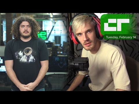 YouTuber Pewdiepie Gets in Trouble | Crunch Report - UCCjyq_K1Xwfg8Lndy7lKMpA