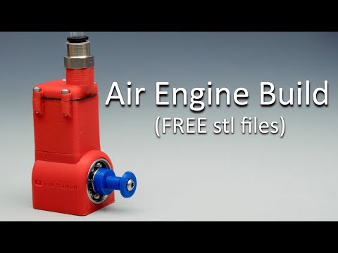 3D Printed Air Engine BUILD - UC67gfx2Fg7K2NSHqoENVgwA