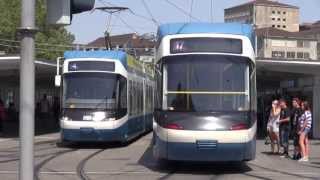 Tram - Straßenbahnen in Zürich City - Blockbuster Sunday
