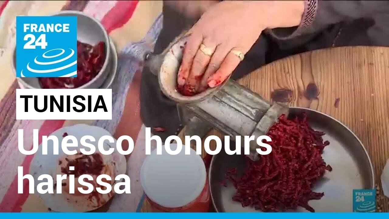 Unesco adds Tunisian harissa to cultural heritage list • FRANCE 24 English