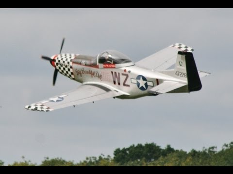 DAVE `THE BOY` STEPHENS P51 MUSTANG REPLICA TITAN T51 - HOPFARM SOUTHERN RC MODEL AIRSHOW - UCMQ5IpqQ9PoRKKJI2HkUxEw