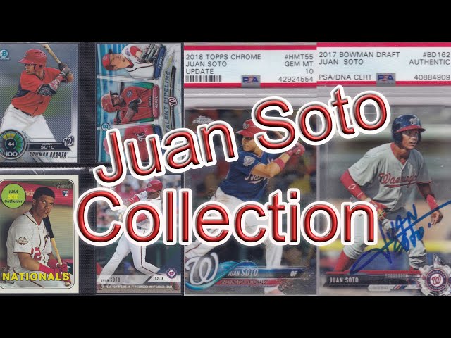 Juan Soto Baseball Cards are a Must Have for Any Collection