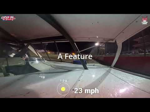 #4W Tyler Wolff - USMTS Modified - 8-2-2025 Lucas Oil Speedway - In Car Camera - dirt track racing video image