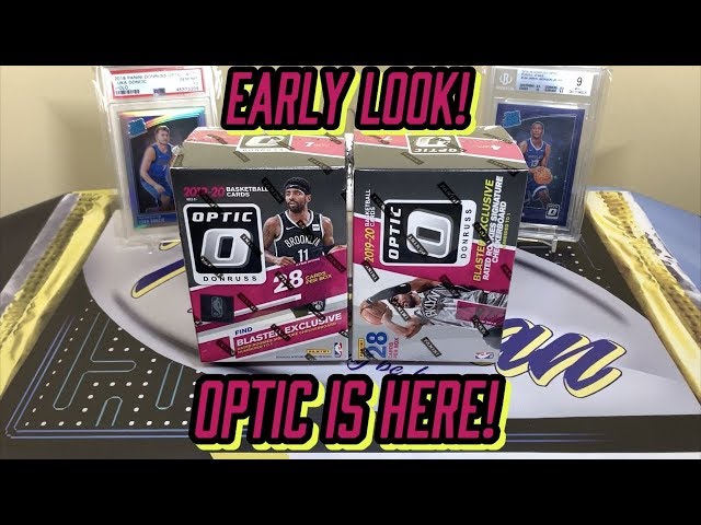 2019-20 Donruss Optic Basketball Blaster Box