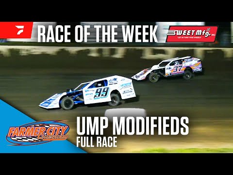 FULL RACE: UMP Modifieds at Farmer City Raceway | Sweet Mfg Race Of The Week - dirt track racing video image