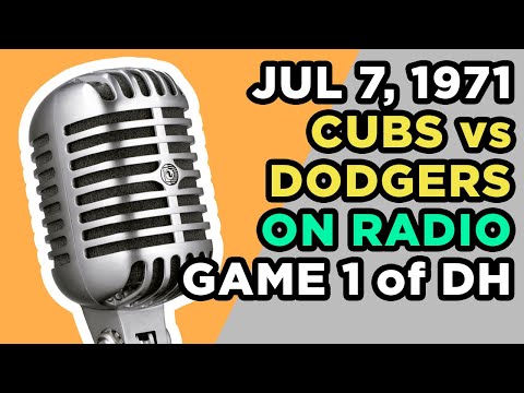 Chicago Cubs vs Los Angeles Dodgers - Scully - Radio Broadcast video clip