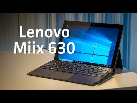 Lenovo Miix 630 sports a Snapdragon processor - UCDC1Pas1aocEA5HBl7jp0ew