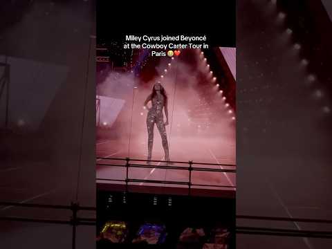 Miley Cyrus and Beyoncé perform II MOST WANTED at the Cowboy Carter Tour