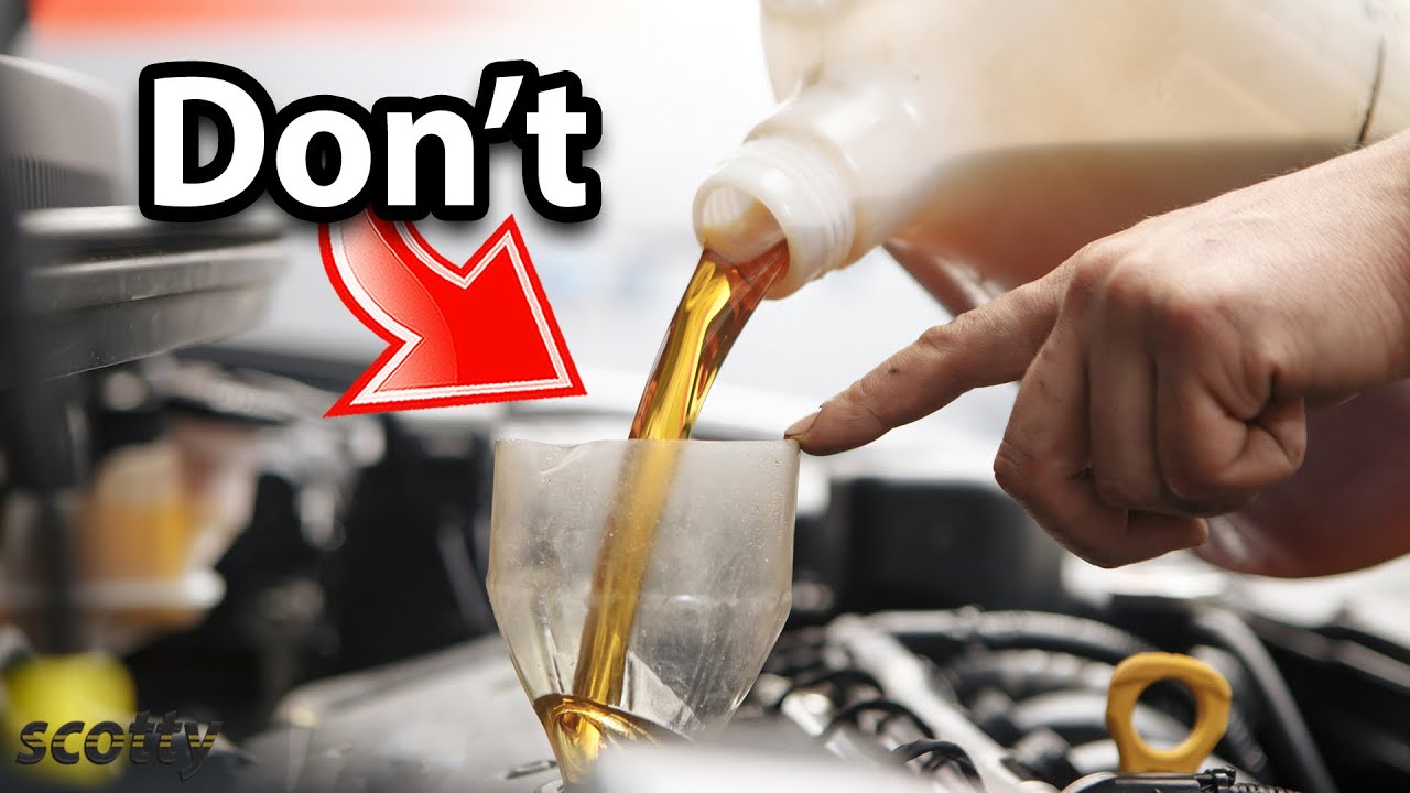 Here’s Why Pouring Engine Oil Like This Will Destroy Your Car