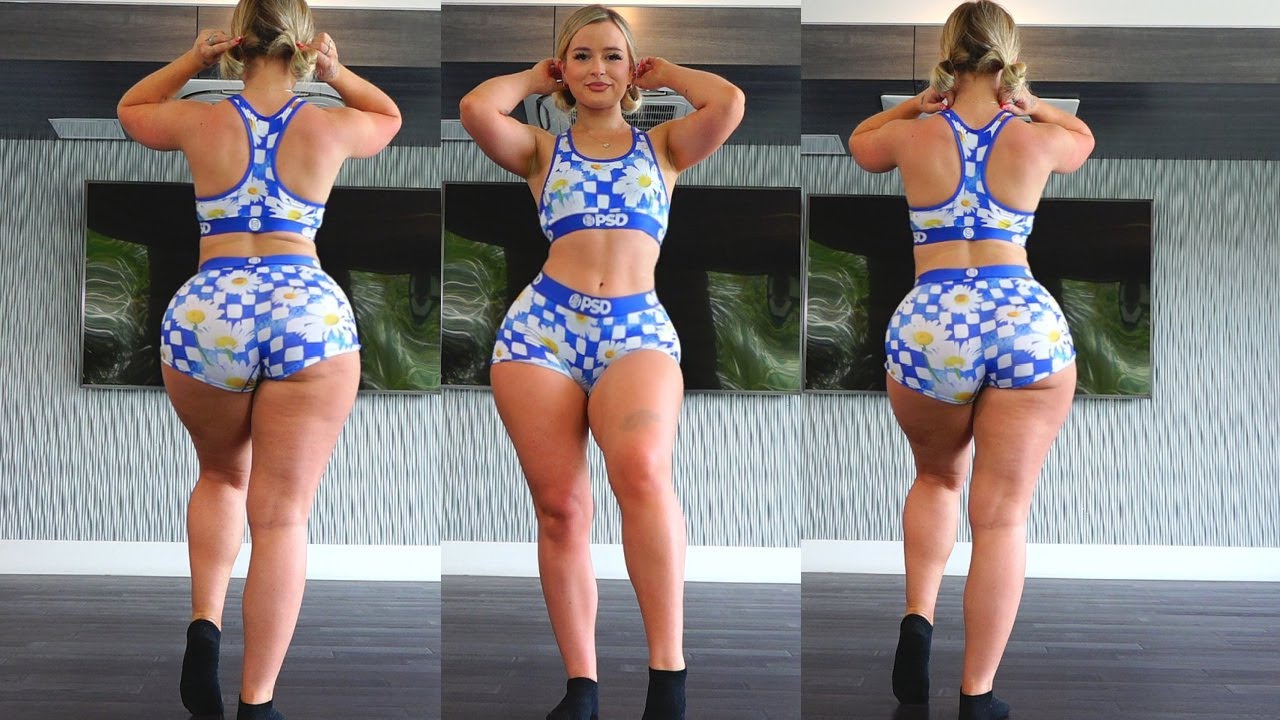 THICK B00TY MODEL Shows Big Butt Lifting Workout!