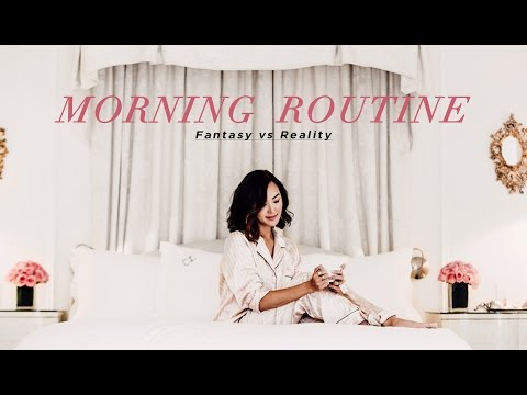 My Morning Routine - Fantasy vs Reality | Chriselle Lim - UCZpNX5RWFt1lx_pYMVq8-9g