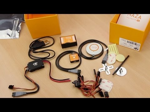 DJI F450 #02 - Naza M V2 Unboxing - UCfV5mhM2jKIUGaz1HQqwx7A